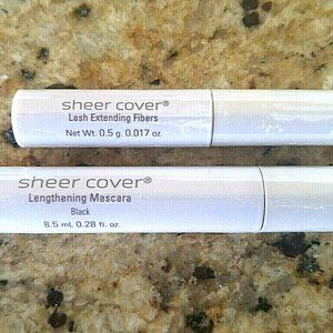 Sheer Cover Lengthening Mascara Black Plus!